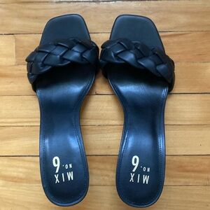 Mix No. 6 Black Heels (Gently Used)